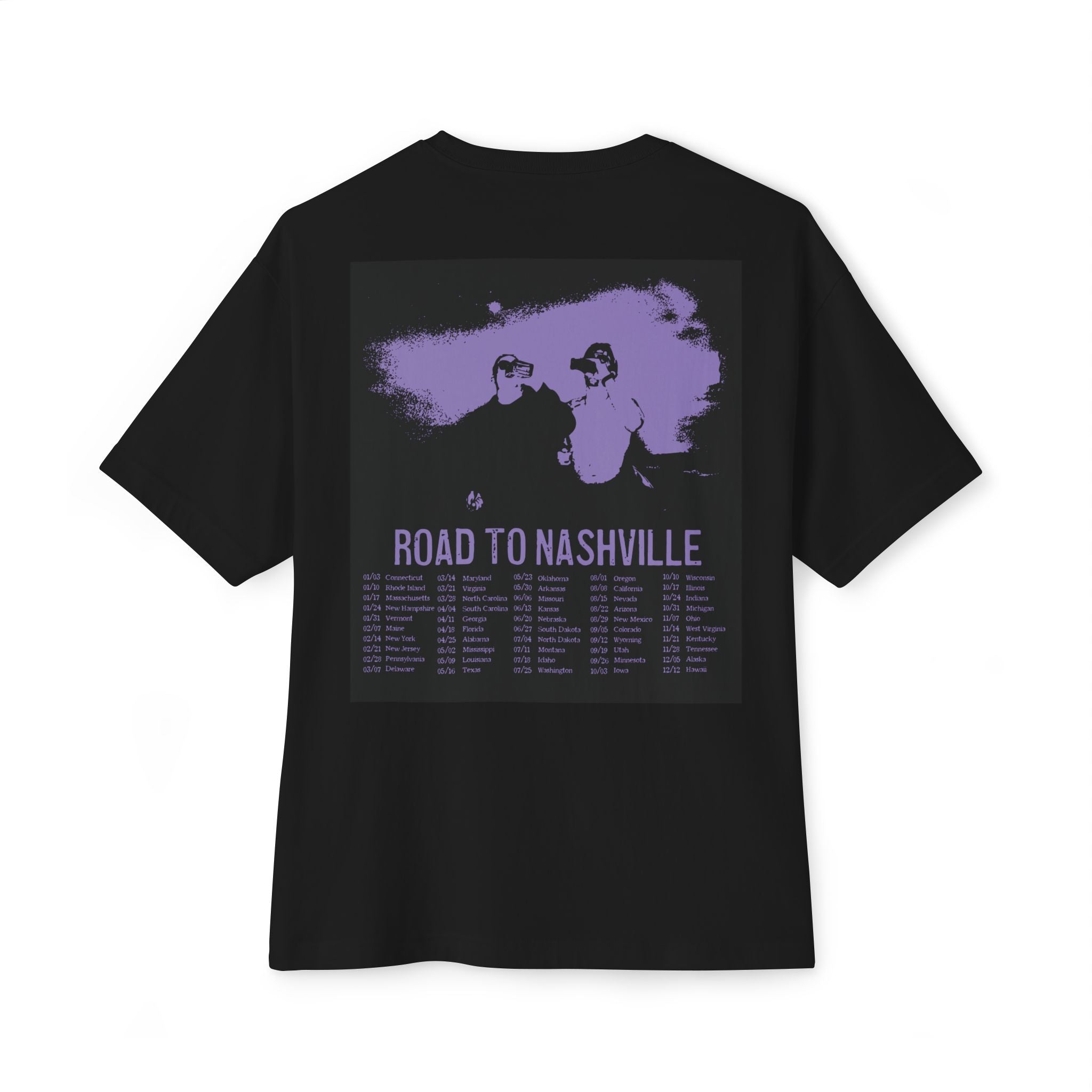 Tour Tee — B4WB 'Road to Nashville' Band Shirt