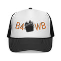 B4WB Burning Cooler Trucker Hat — Outdoor BBQ & Tailgate Cap